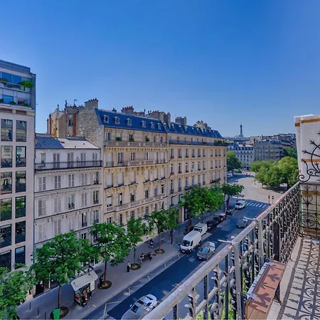 Chic Flat 10 Mins From Arc De Triomphe Апартаменты